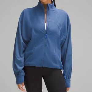 Lululemon Women's Blue Relaxed-Fit Define Jacket Luon